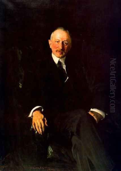 Portrait of Jaeques Seligmann Oil Painting by Joaquin Sorolla Y Bastida