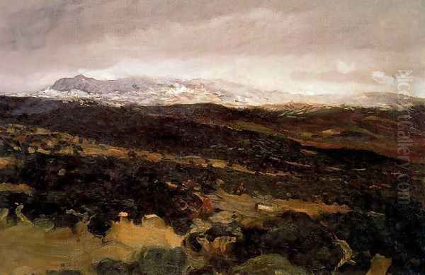 Sight of the Torneo, El Pardo Oil Painting by Joaquin Sorolla Y Bastida