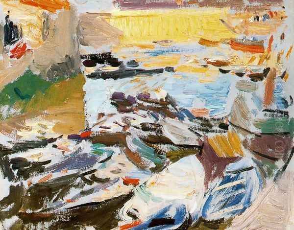 Port of passages Oil Painting by Joaquin Sorolla Y Bastida