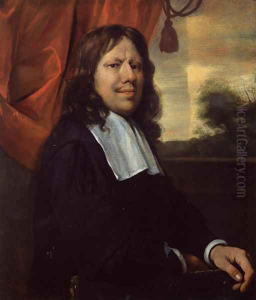 Self Portrait Oil Painting by Jan Steen