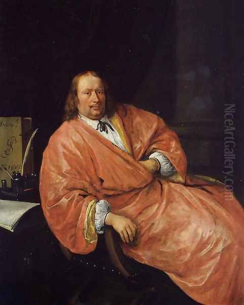 Portrait of Gerrit Gerritsz Schouten Oil Painting by Jan Steen