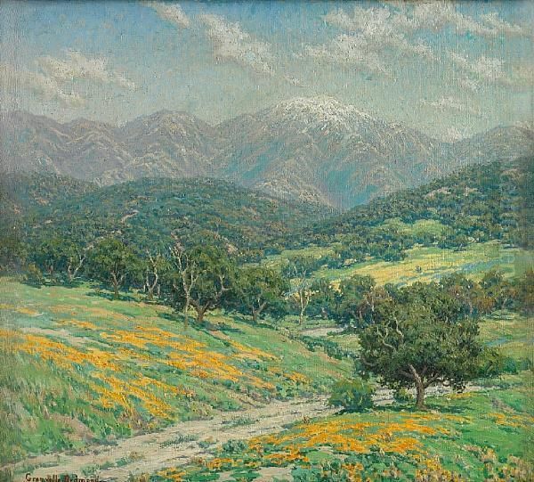 Spring Oil Painting by Granville Redmond