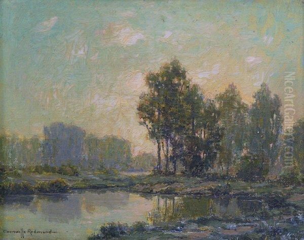 Afternoon Landscape Oil Painting by Granville Redmond