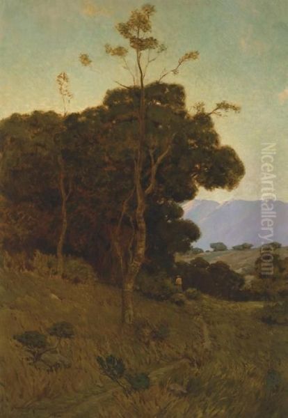 In Southern California Oil Painting by Granville Redmond