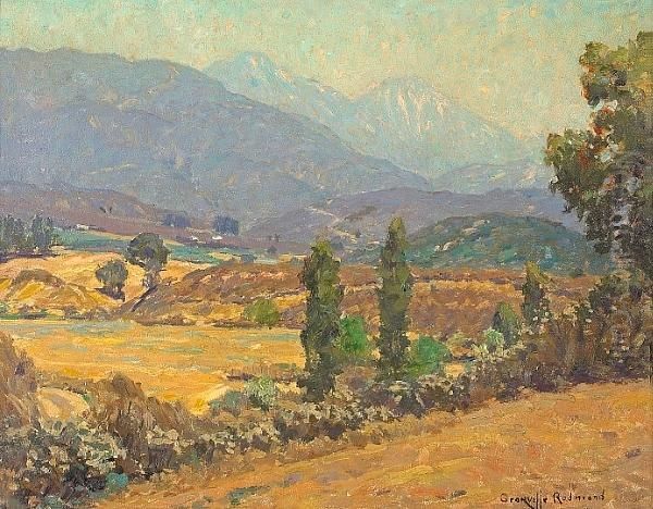 A View Of Mt. Baldy Oil Painting by Granville Redmond