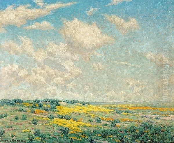 Antelope Valley Oil Painting by Granville Redmond