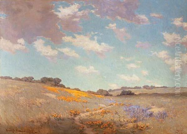 California Hills Oil Painting by Granville Redmond