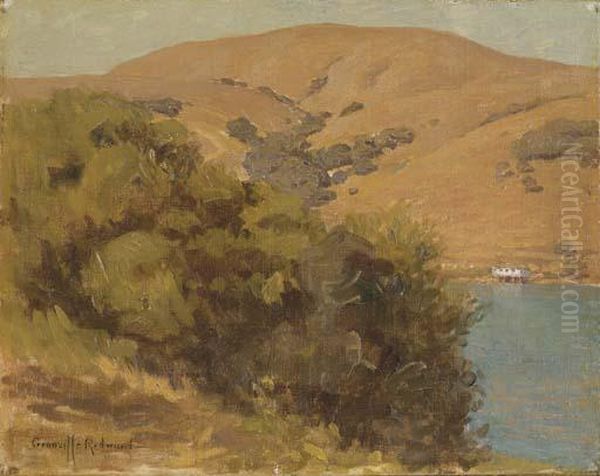 View Of The Bay Oil Painting by Granville Redmond