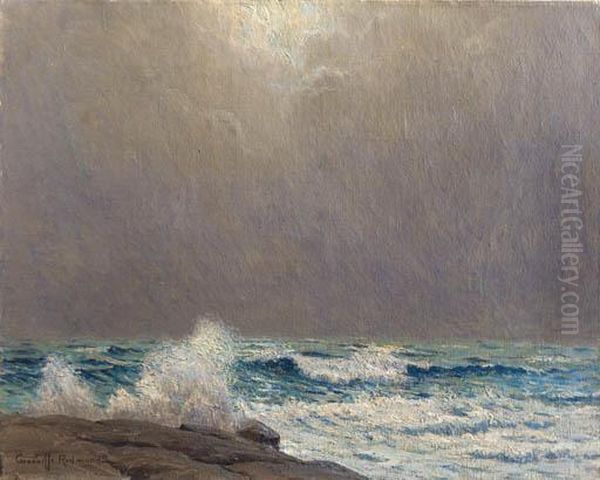 Opalescent Sea Oil Painting by Granville Redmond