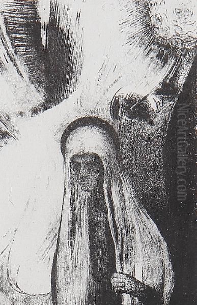 Vieille Oil Painting by Odilon Redon