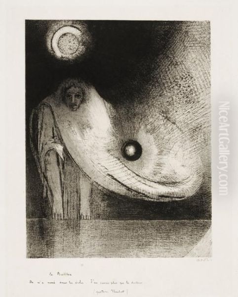 Lebouddha Oil Painting by Odilon Redon