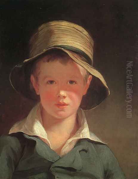 The Torn Hat 1820 Oil Painting by Thomas Sully