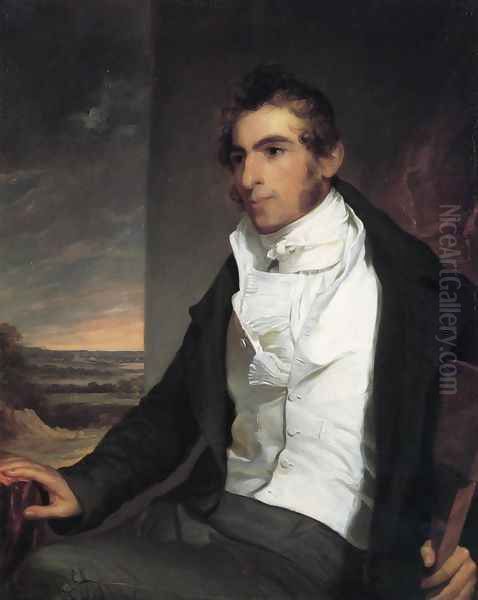 Daniel de la Motte Oil Painting by Thomas Sully