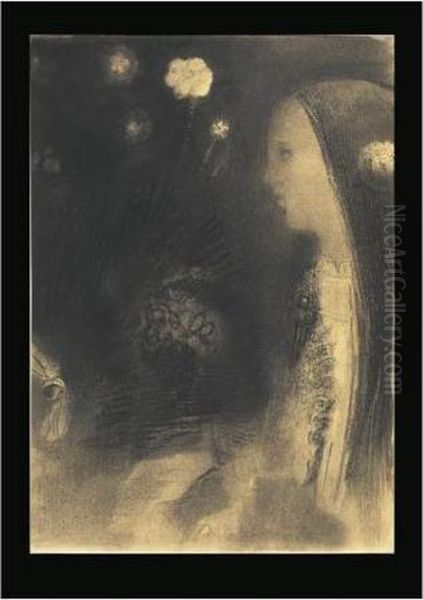 La Musique Oil Painting by Odilon Redon