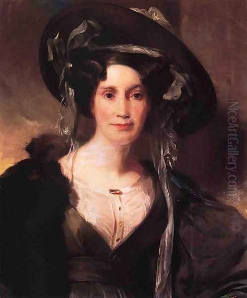 Portrait of a Lady Oil Painting by Thomas Sully