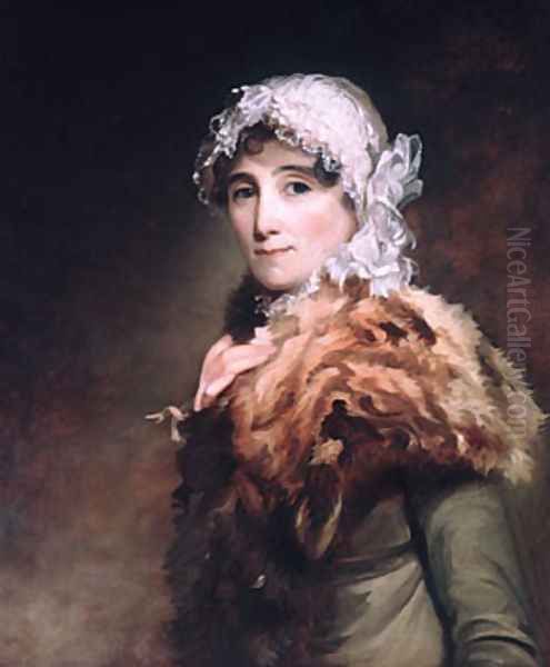 Mrs. Katherine Matthews Oil Painting by Thomas Sully