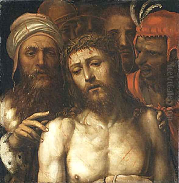 Christ Presented to the People Oil Painting by Il Sodoma (Giovanni Antonio Bazzi)