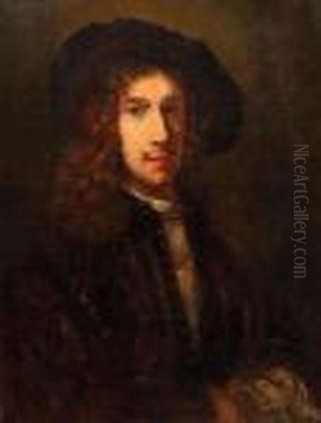 Titus Au Beret Oil Painting by Rembrandt Van Rijn