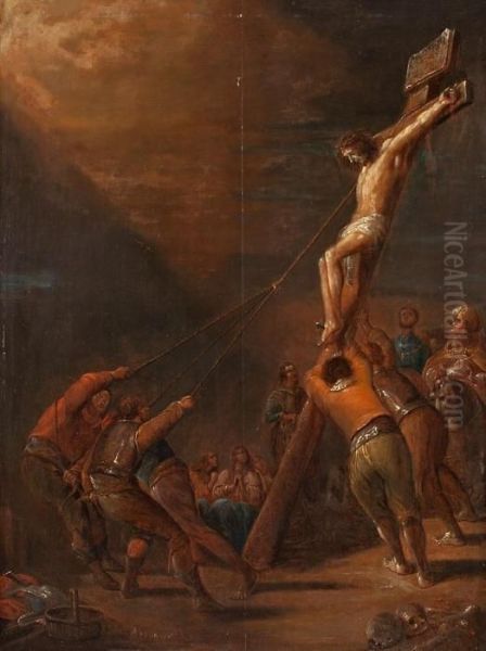 Crucifixion Oil Painting by Rembrandt Van Rijn