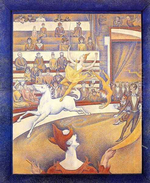 The Circus Oil Painting by Georges Seurat