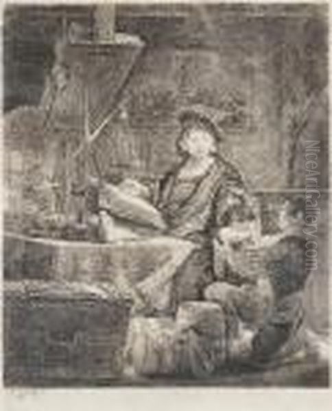 Jan Uytenbogaert, The Goldweigher Oil Painting by Rembrandt Van Rijn