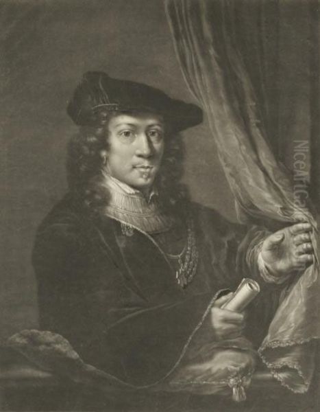 Portrait D'homme Oil Painting by Rembrandt Van Rijn