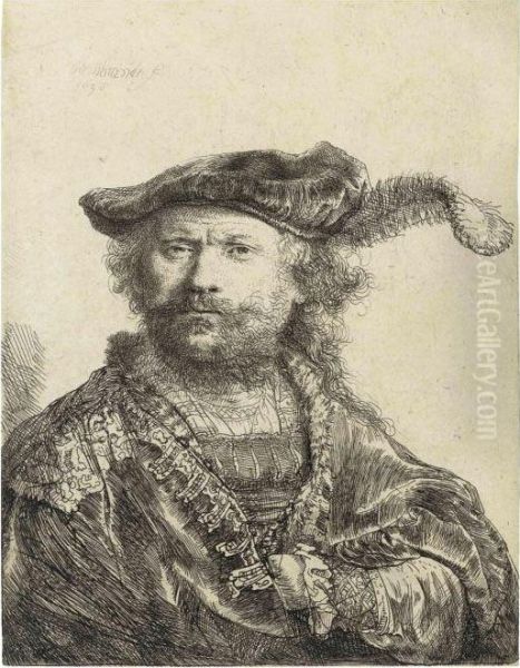 Rembrandt Harmensz. Van Rijn Oil Painting by Rembrandt Van Rijn