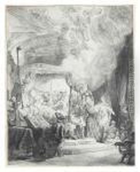 The Death Of The Virgin Oil Painting by Rembrandt Van Rijn