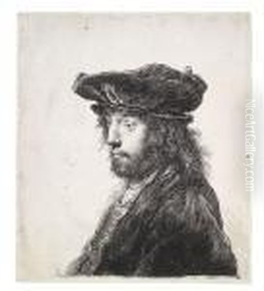 Vierter Orientalenkopf Oil Painting by Rembrandt Van Rijn