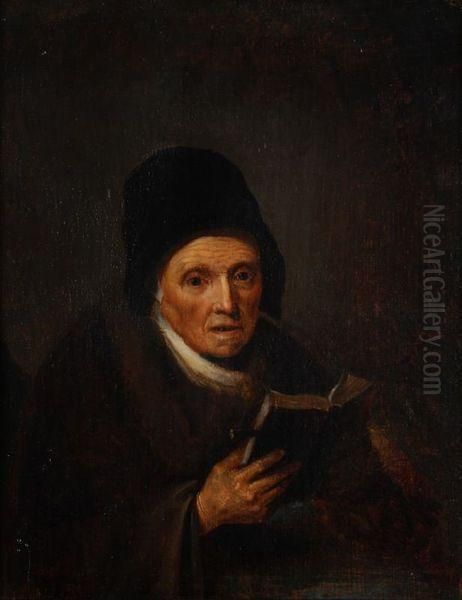 Femme Lisant La Bible Oil Painting by Rembrandt Van Rijn