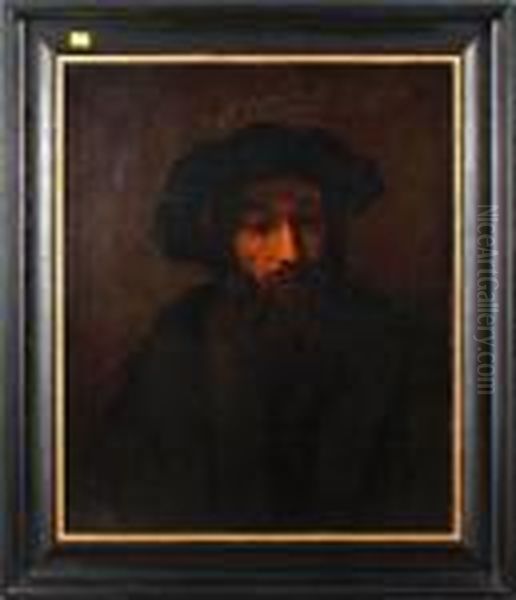 Self Portrait Oil Painting by Rembrandt Van Rijn