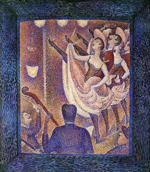 Study for 'Chahut' Oil Painting by Georges Seurat