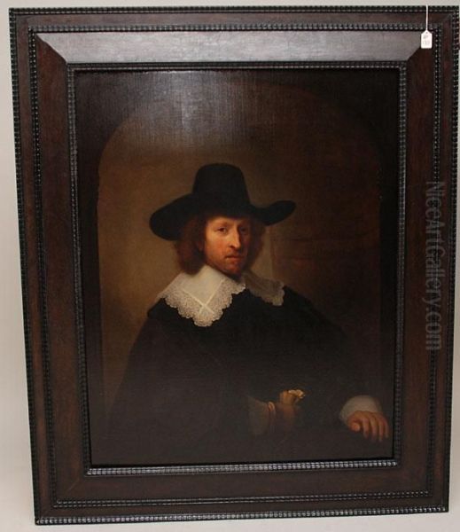 Portrait Of Nicolaes Bambeeck Oil Painting by Rembrandt Van Rijn