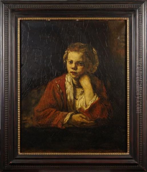 Kokspigan Oil Painting by Rembrandt Van Rijn