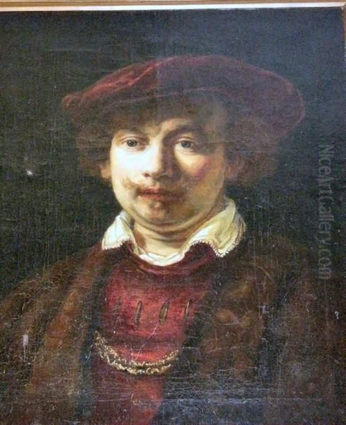 Portrait Of The Artist Oil Painting by Rembrandt Van Rijn