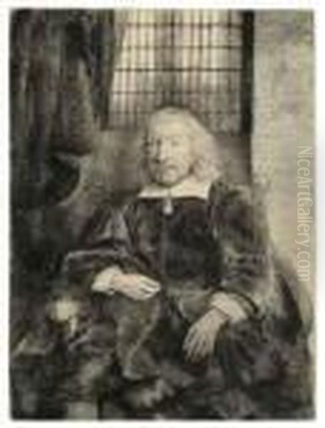 Thomas Haaringh Oil Painting by Rembrandt Van Rijn