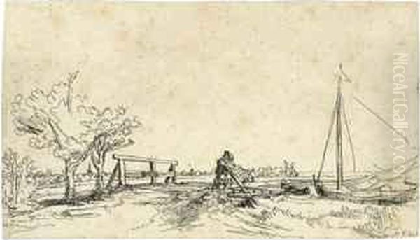 Six's Bridge Oil Painting by Rembrandt Van Rijn