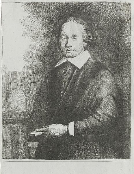 Jan Antonides Von Der Linden Oil Painting by Rembrandt Van Rijn