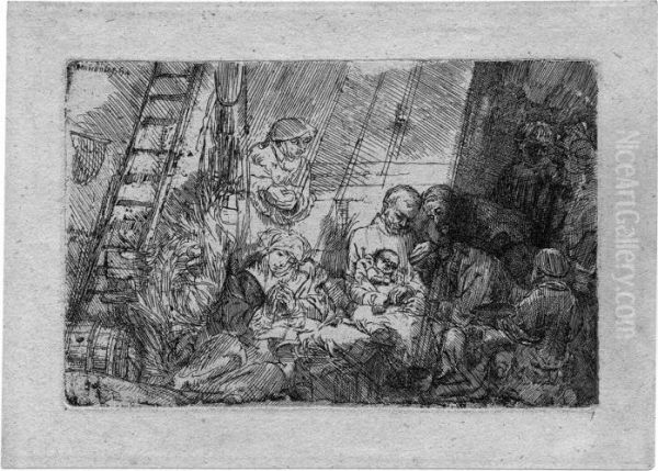 Die Kleine Beschneidung Oil Painting by Rembrandt Van Rijn