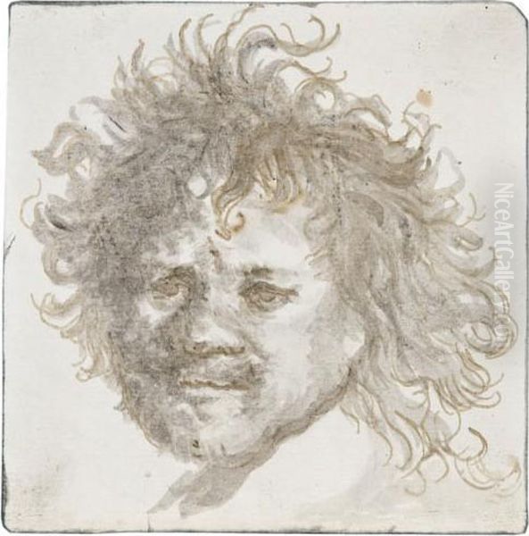 Portrait D'homme Oil Painting by Rembrandt Van Rijn