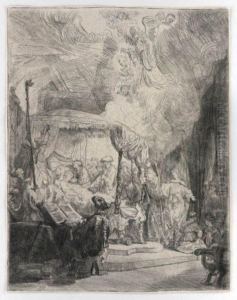 The Death Of The Virgin Oil Painting by Rembrandt Van Rijn