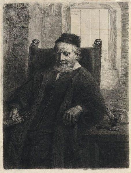 Goldsmith Oil Painting by Rembrandt Van Rijn