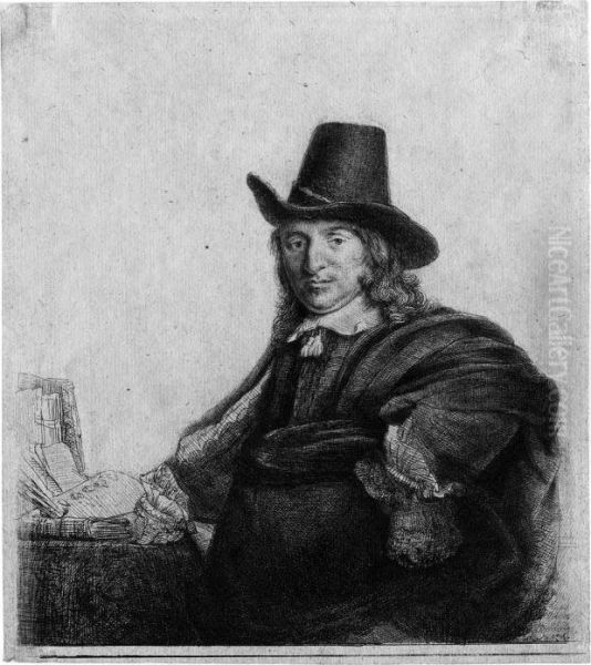 Jan Asselyn, Maler Oil Painting by Rembrandt Van Rijn