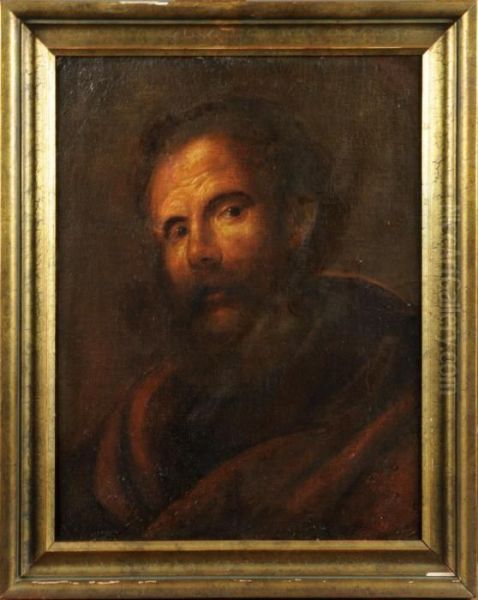 Portrait De Saint Oil Painting by Rembrandt Van Rijn