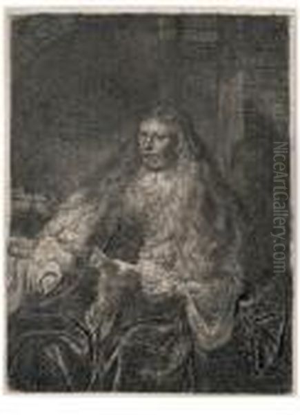 The Great Jewish Bride Oil Painting by Rembrandt Van Rijn