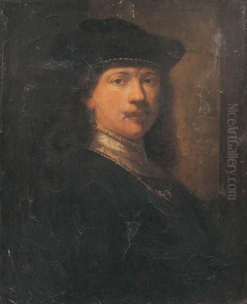 Autoportrait De Rembrant Oil Painting by Rembrandt Van Rijn