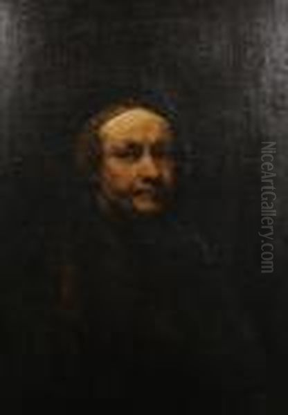 Self Portrait Of The Artist Oil Painting by Rembrandt Van Rijn