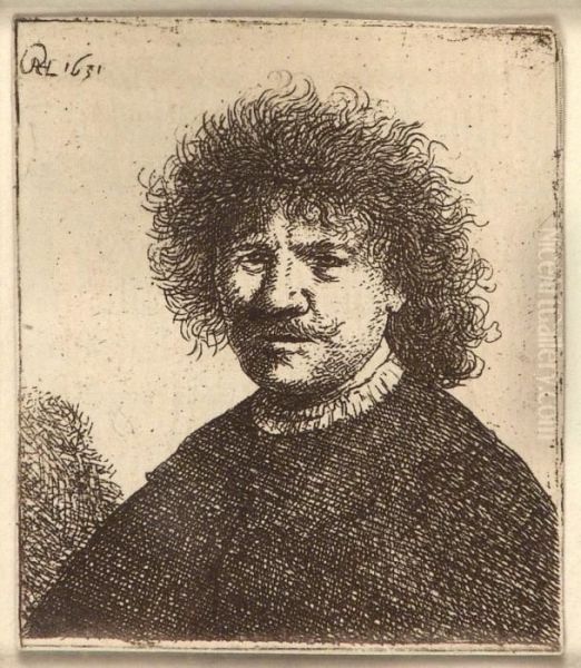 Autorretrato Oil Painting by Rembrandt Van Rijn