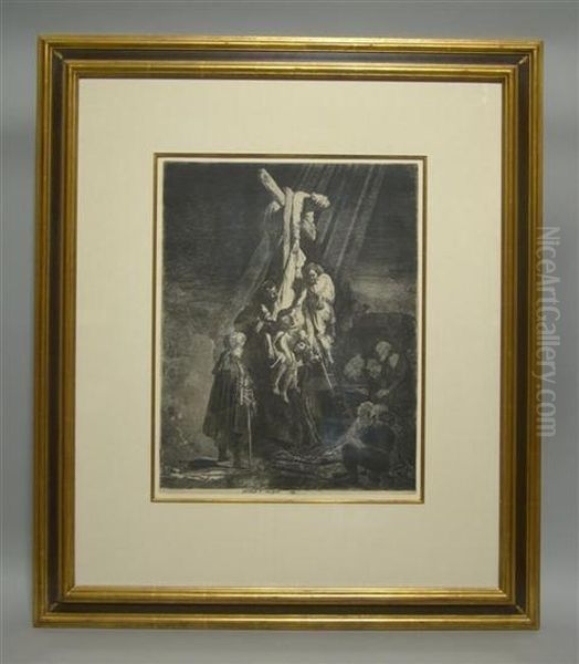 Descent From The Cross Oil Painting by Rembrandt Van Rijn