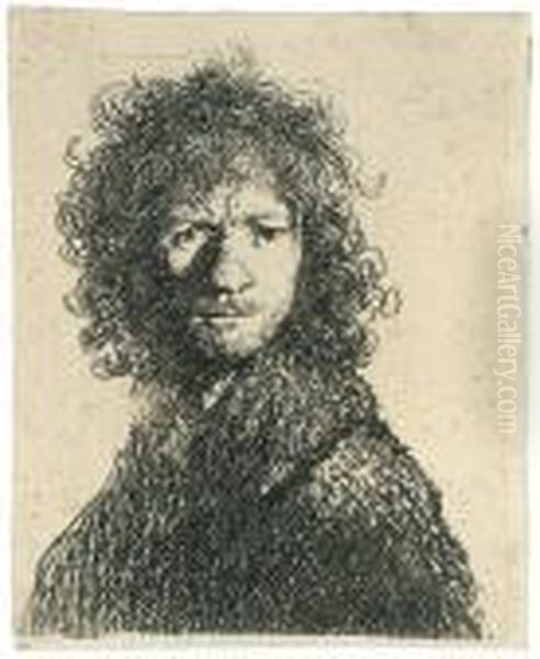 Self-portrait Oil Painting by Rembrandt Van Rijn